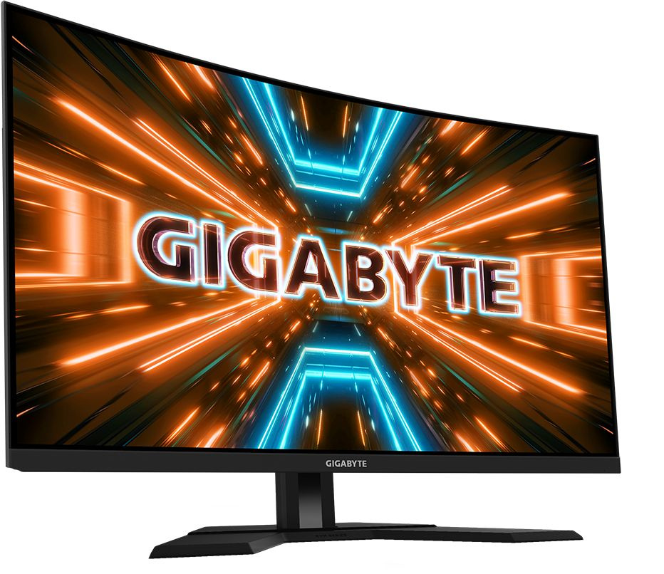 Монитор Gigabyte 31.5" M32QC черный VA LED 1ms 16:9 HDMI HAS 350cd 178гр/178гр 2560x1440 165Hz FreeSync Premium Pro DP 2K USB 7.8кг