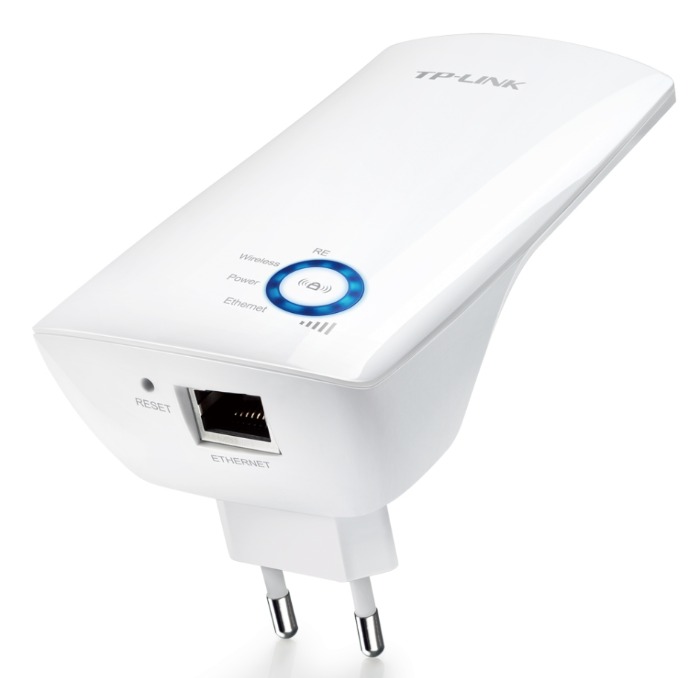 Повторитель беспроводного сигнала TP-Link TL-WA850RE N300 10/100BASE-TX белый