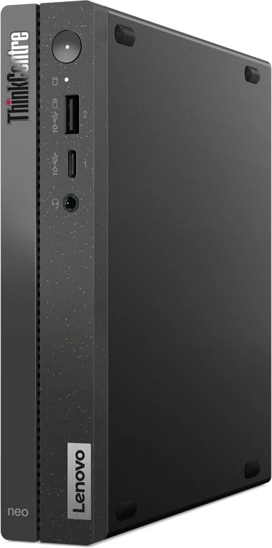 Неттоп Lenovo ThinkCentre Neo 50q Gen 4 i3 1215U (1.2) 8Gb SSD256Gb noOS WiFi 65W kb мышь черный (12LN0028RU)