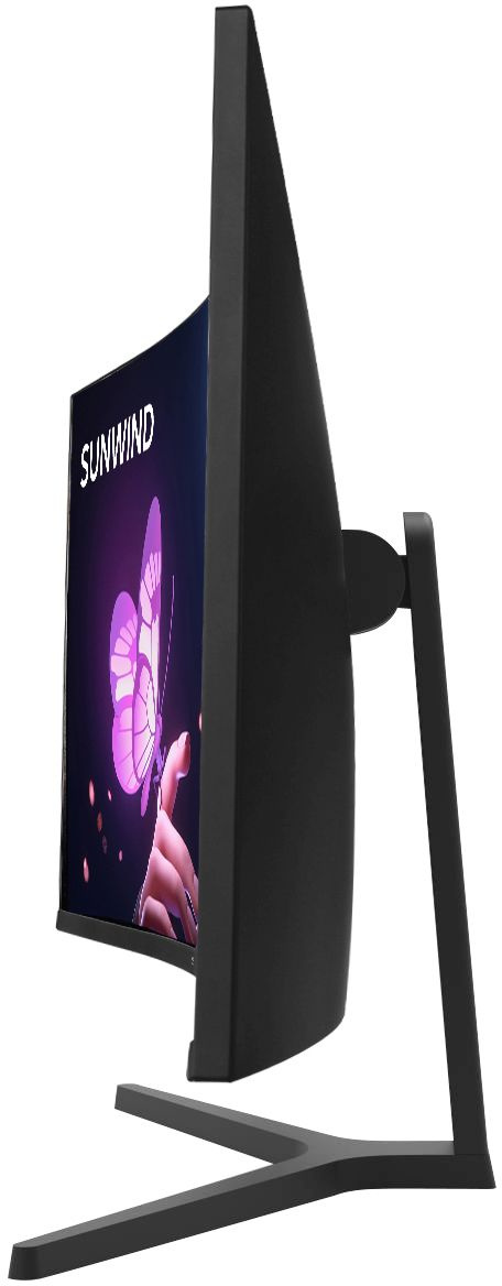 Монитор SunWind 34" SM-34QV401 черный VA LED 21:9 HDMI матовая 300cd 178гр/178гр 3440x1440 165Hz G-Sync DP WQ 5.6кг