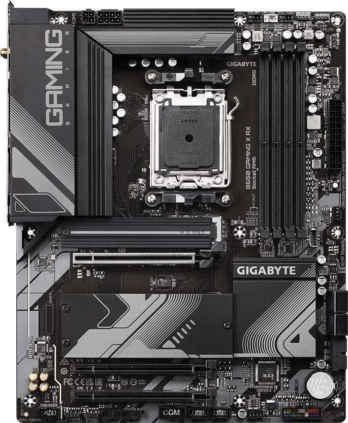 Материнская плата Gigabyte B650 GAMING X AX SocketAM5 AMD B650 4xDDR5 ATX AC`97 8ch(7.1) 2.5Gg RAID+HDMI+DP