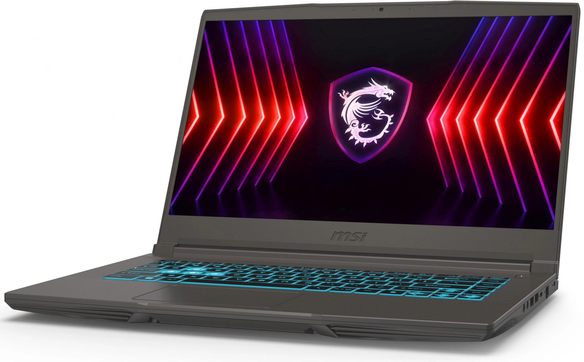 Ноутбук MSI Thin 15 B12VE-2075XRU Core i5 12450H 16Gb SSD1Tb NVIDIA GeForce RTX4050 6Gb 15.6" IPS FHD (1920x1080) noOS grey space WiFi BT Cam (9S7-16R831-2075)