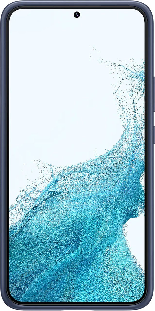 Чехол (клип-кейс) Samsung для Samsung Galaxy S22+ Frame Cover темно-синий/прозрачный (EF-MS906CNEGRU)