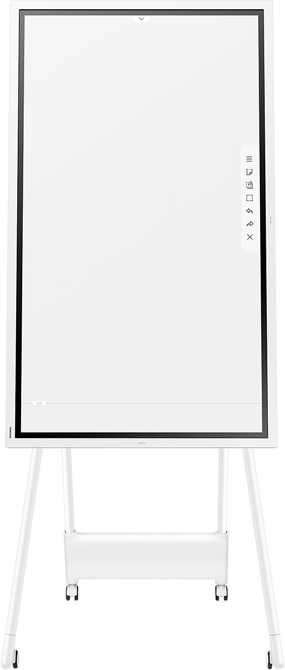 Панель Samsung 55" Flip Chart WM55B белый E-LED BLU LED 8ms 16:9 HDMI M/M матовая 350cd 178гр/178гр 3840x2160 4K USB 28.2кг