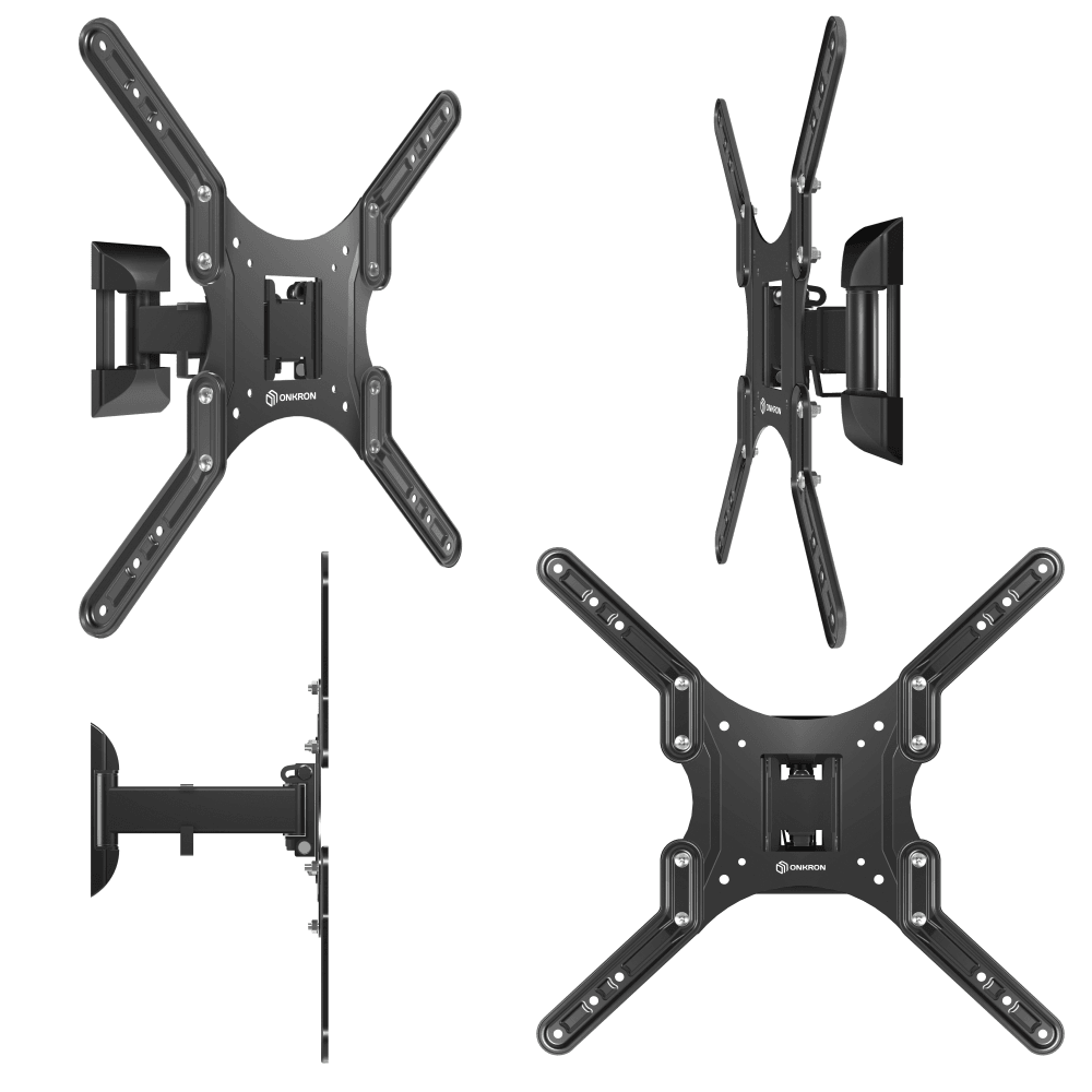 Наклонно-поворотный кронштейн ONKRON NP44чёрный