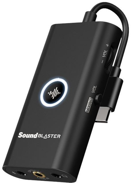 Звуковая карта Creative USB Sound Blaster G3 (BlasterX Acoustic Engine Pro) 7.1 Ret