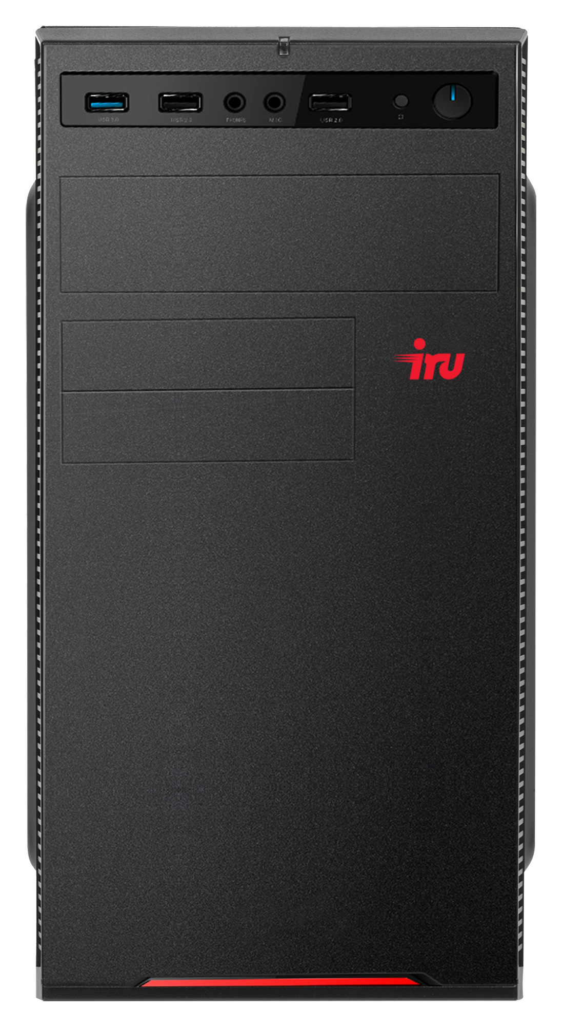 ПК IRU Home 310H5SE MT i5 11400 (2.6) 8Gb SSD1Tb UHDG 730 Free DOS GbitEth 400W черный (1862613)