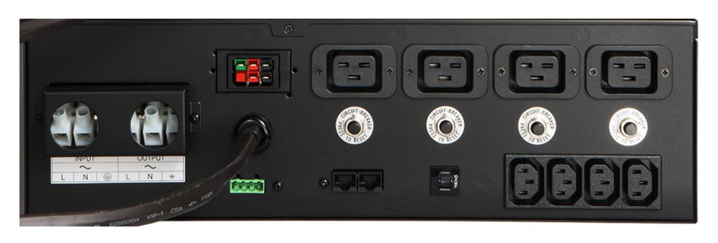 Батарейный шкаф для ибп Powercom BAT VGD-240V RM for VRT-10K (240V, 9Ah)   IEC320 output 4*C13+4*C19 PDU (858338)