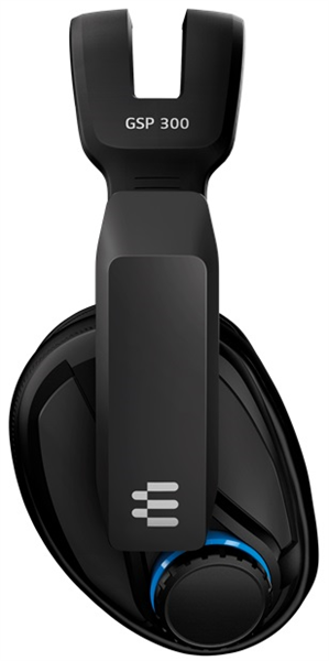 Гарнитура EPOS / Sennheiser Gaming Headset GSP 300, Stereo, 2x3.5 mm / 1x3.5mm(PCV 05 Combo Audio Adaptor), Closed-back, Black-Blue [1000238]