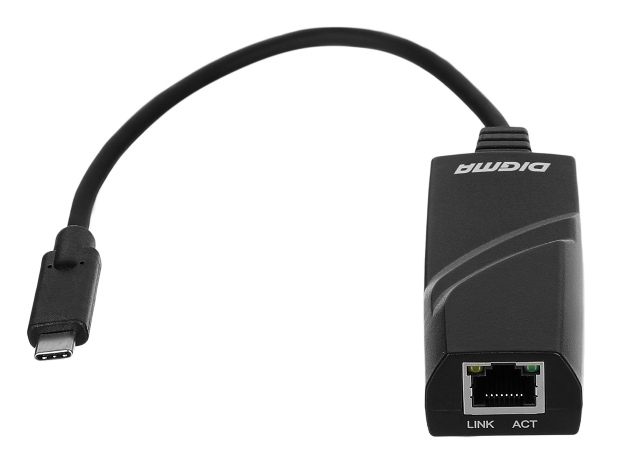 Сетевой адаптер Gigabit Ethernet Digma D-USBC-LAN1000 USB Type-C (упак.:1шт)