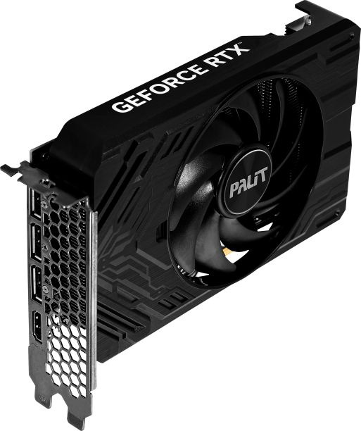 Видеокарта Palit PCI-E 4.0 RTX4060TI STORMX NVIDIA GeForce RTX 4060TI 8Gb 128bit GDDR6 2310/18000 HDMIx1 DPx3 HDCP Ret