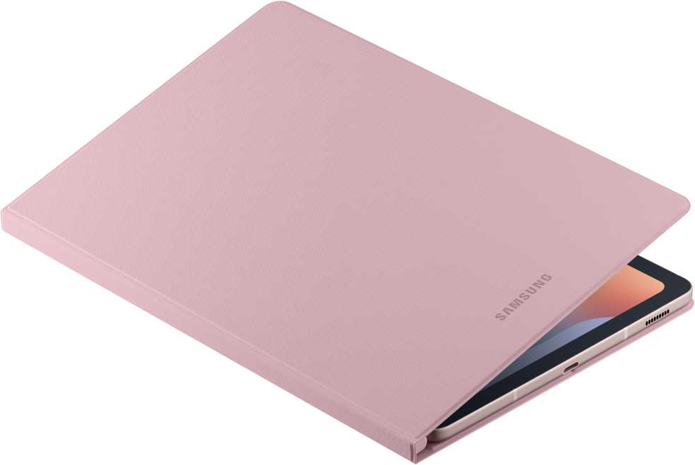 Чехол Samsung для Samsung Galaxy Tab S6 lite Book Cover полиуретан розовый (EF-BP610PPEGRU)