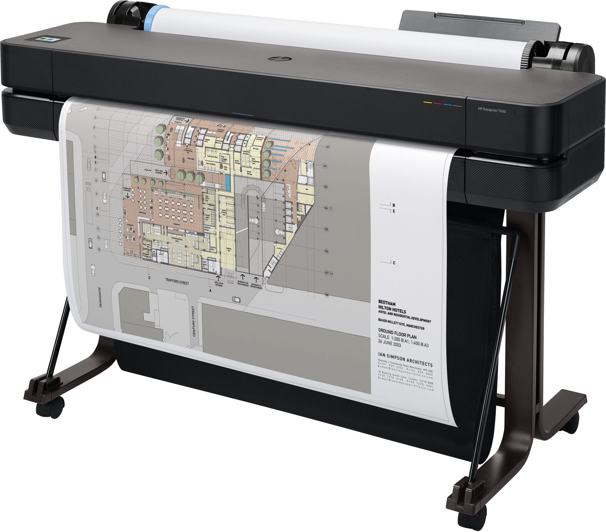 Плоттер HP Designjet T630 (5HB11A) A0/36"