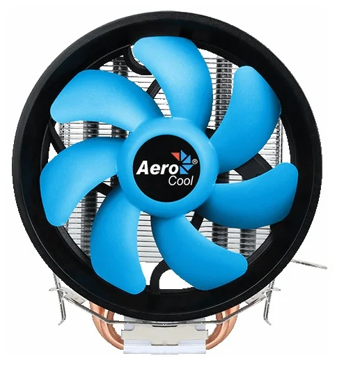 Кулер для процессора Aerocool Verkho 2 Plus 115W / PWM / Intel 115*/775/1200 / AMD / Heat pipe 6mm x2