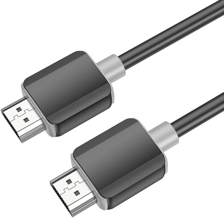 Кабель Hoco US08 ver2.0 HDMI (m) HDMI (m) 2м черный пакет (упак.:1шт)