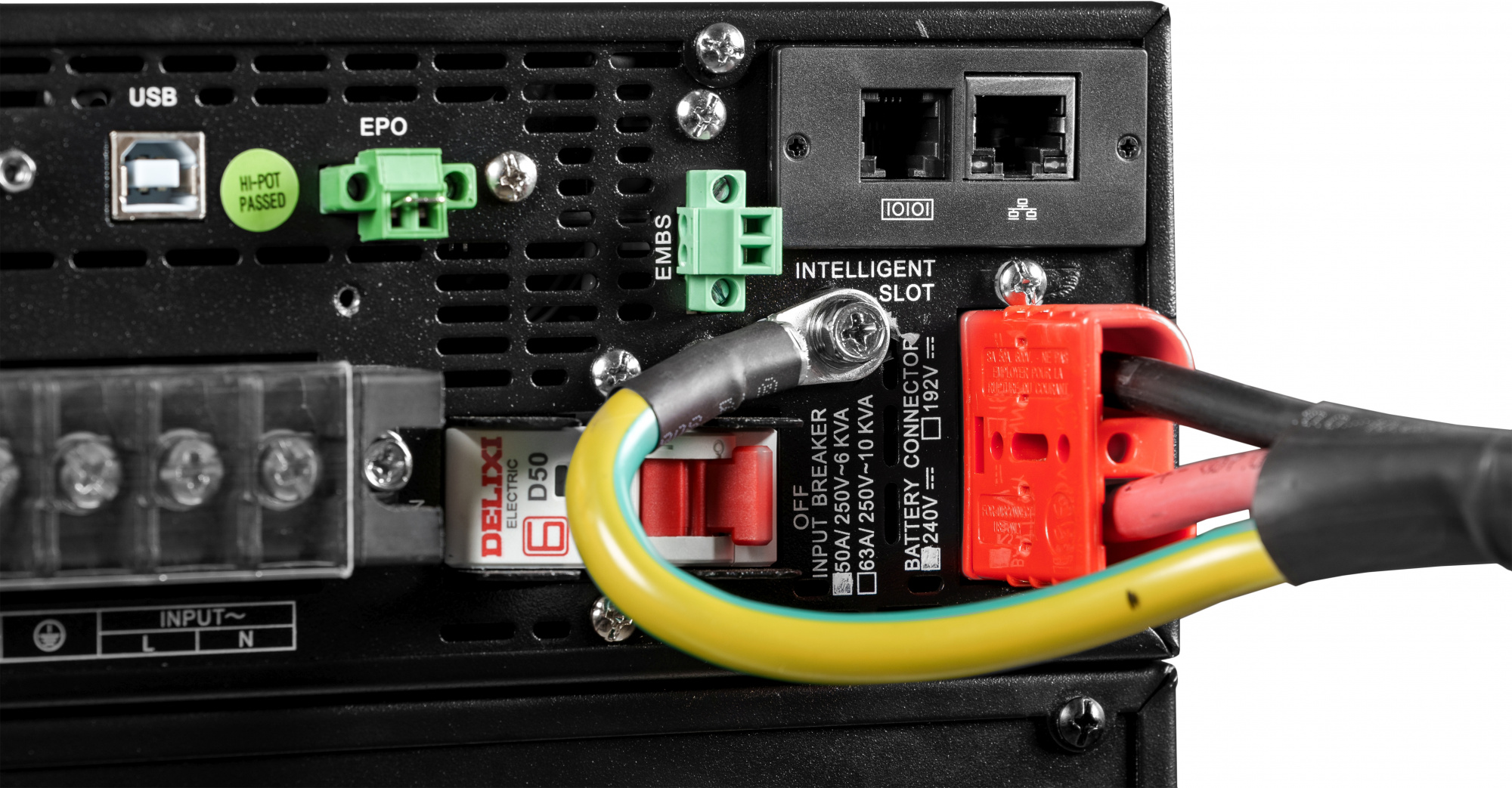 Источник бесперебойного питания Systeme Electriс SRT SRTSE5KRTXLI-NC 5000Вт 5000ВА черный