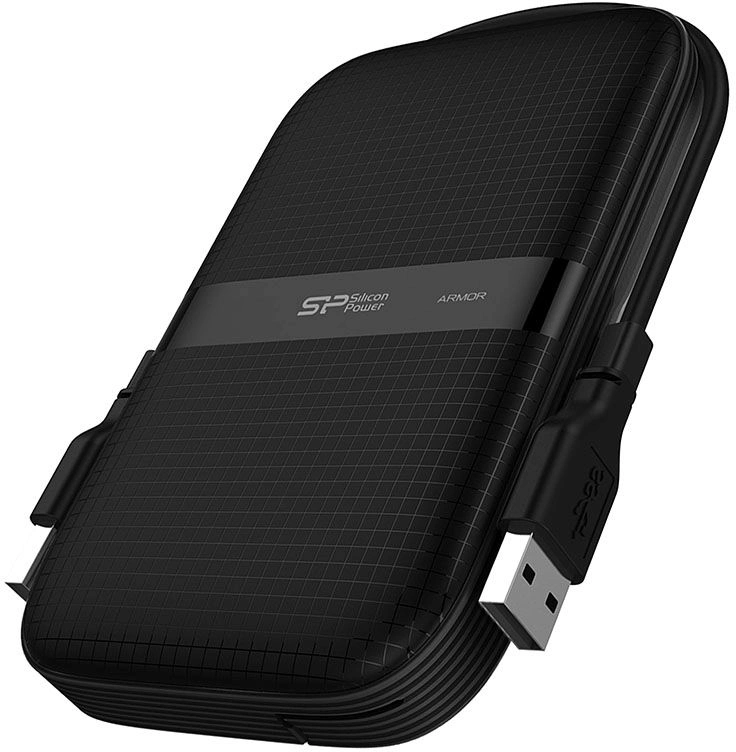 Жесткий диск Silicon Power USB3.0 4TB SP040TBPHDA60S3A A60 Armor 2.5" черный