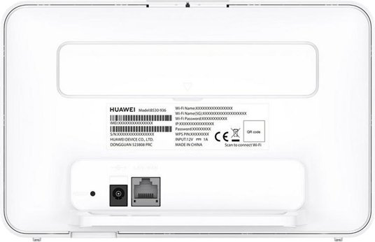 Интернет-центр Huawei B530-336 (51060JHL) AC1300 10/100/1000BASE-TX/3G/4G/4G+ cat.7 белый