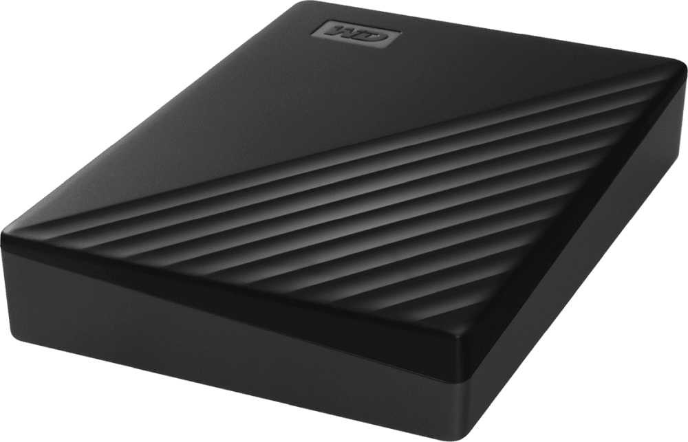 Жесткий диск WD USB 3.0 4Tb WDBPKJ0040BBK-WESN My Passport 2.5" черный