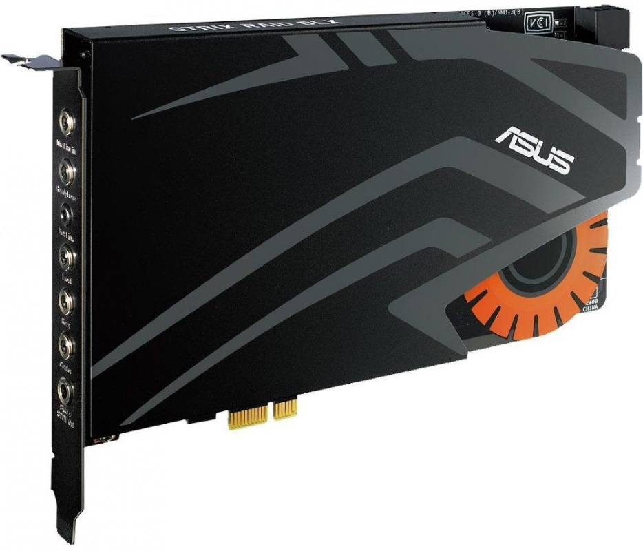 Звуковая карта Asus PCI-E Strix Raid DLX (C-Media 6632AX) 7.1 Ret