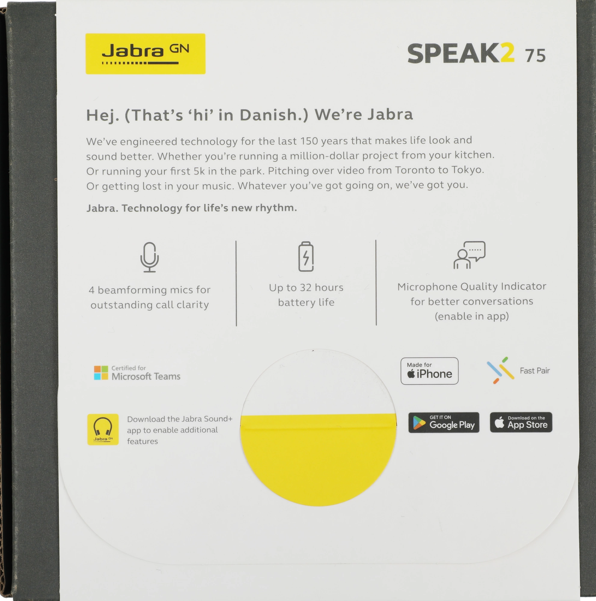 Спикерфон Jabra Speak2 темно-серый (2775-329)