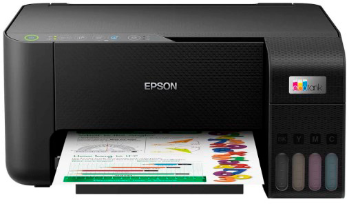 МФУ струйный Epson L3250 (C11CJ67508/503/523/418/519/412) A4 WiFi черный