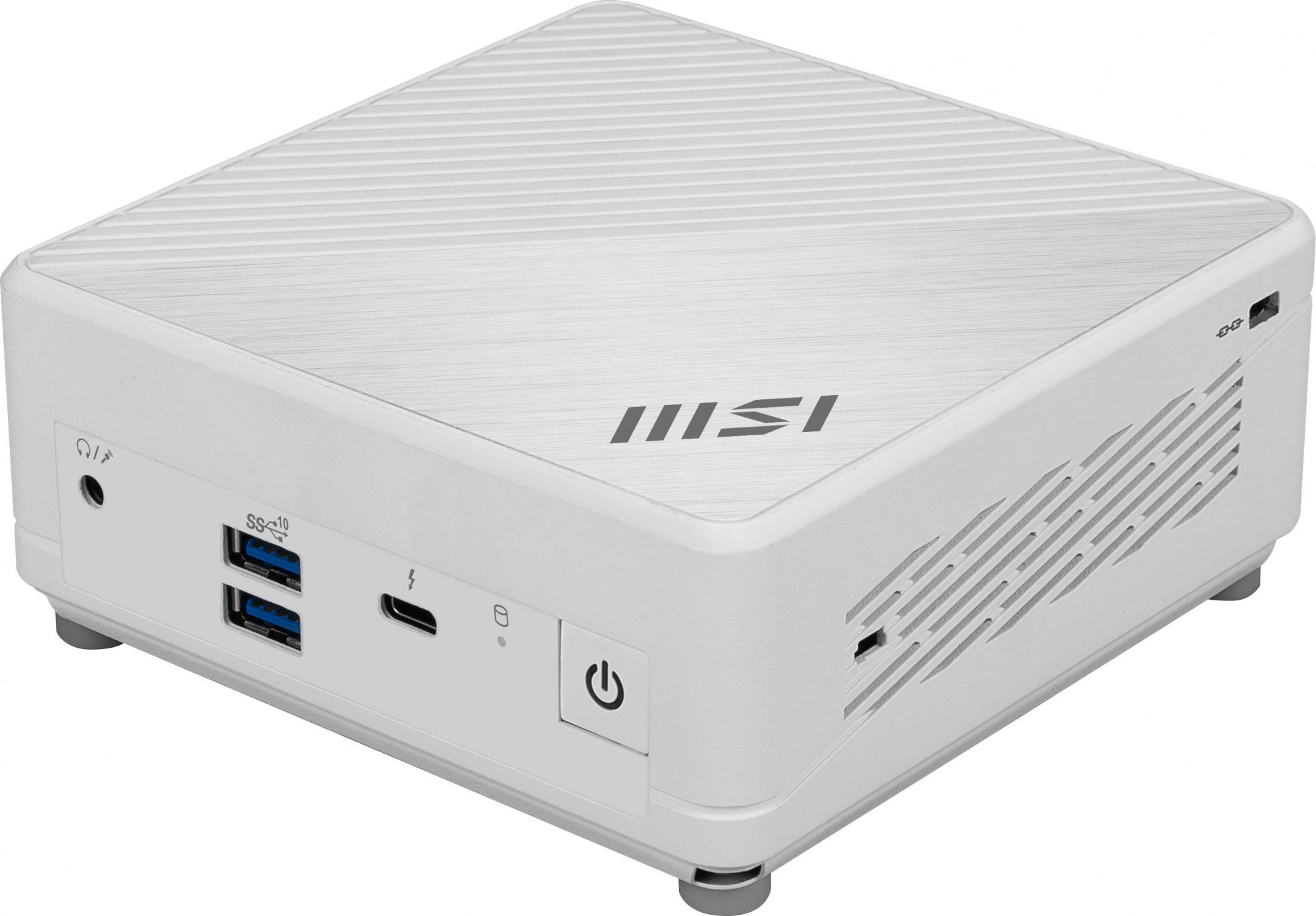 Неттоп MSI Cubi 5 12M-043XRU i7 1255U (1.7) 16Gb SSD512Gb Iris Xe noOS 2.5xGbitEth+1xGbitEth WiFi BT 65W белый (9S6-B0A812-263)