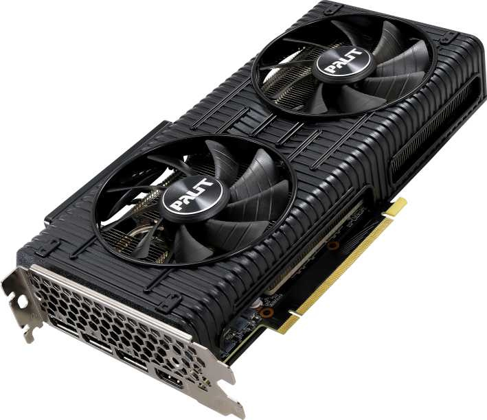 Видеокарта Palit PCI-E 4.0 PA-RTX3060 DUAL 12G NVIDIA GeForce RTX 3060 12Gb 192bit GDDR6 1320/15000 HDMIx1 DPx3 HDCP Ret