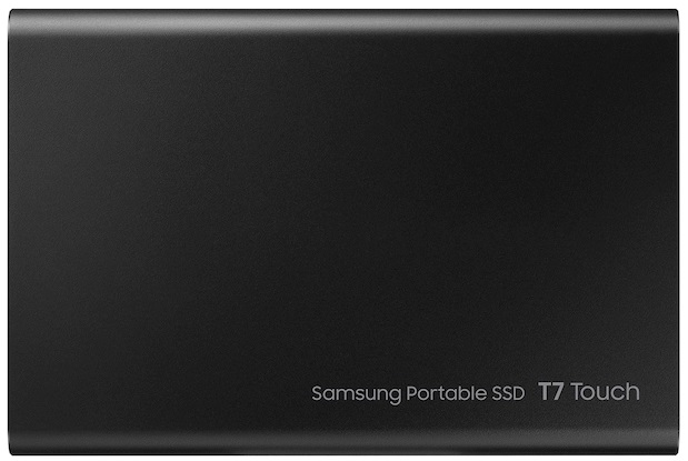 Тведотельный накопитель SSD Samsung T7 External 1Tb (1024GB) BLACK TOUCH USB 3.2 (MU-PC1T0K/WW)