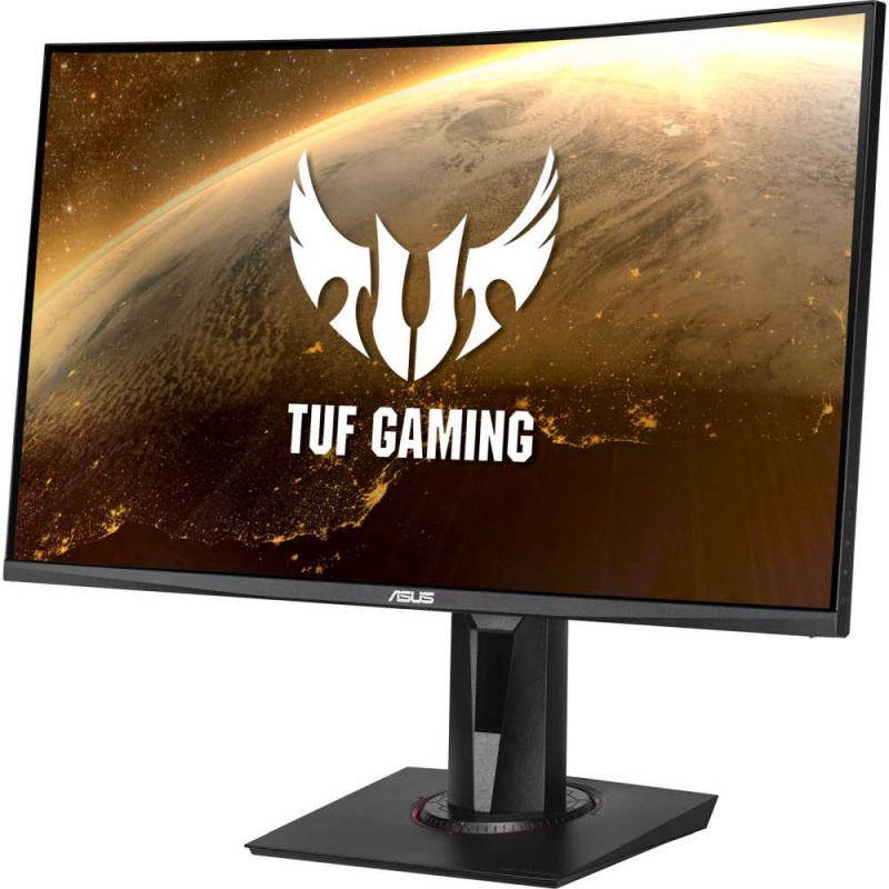 Монитор Asus 27" TUF Gaming VG27WQ черный VA LED 4ms 16:9 HDMI M/M матовая HAS Piv 3000:1 400cd 178гр/178гр 2560x1440 165Hz DP 2K 5.9кг