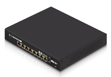 Коммутатор Ubiquiti EdgeSwitch 8 Port, 150 W