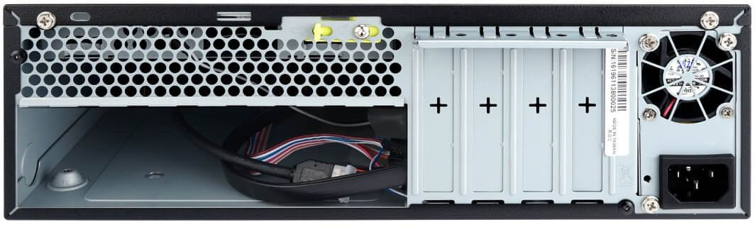 Корпус Inwin CJ708BL IP-S265AU7-2 черный 260W mATX 1x80mm 2xUSB2.0 2xUSB3.0 audio bott PSU