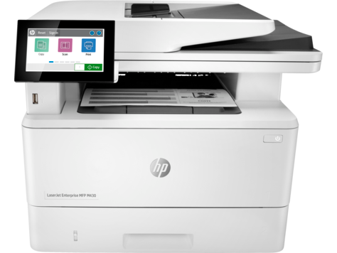 Многофункциональное устройство лазерное HP LaserJet Enterprise MFP M430f  (p/c/s/f, A4, 1200dpi, 38ppm (40 HP high speed), 2Gb, 2trays 100+250, ADF 50, USB/GigEth, Duplex, 1y war, cart. in box 3000, drivers/software not included)