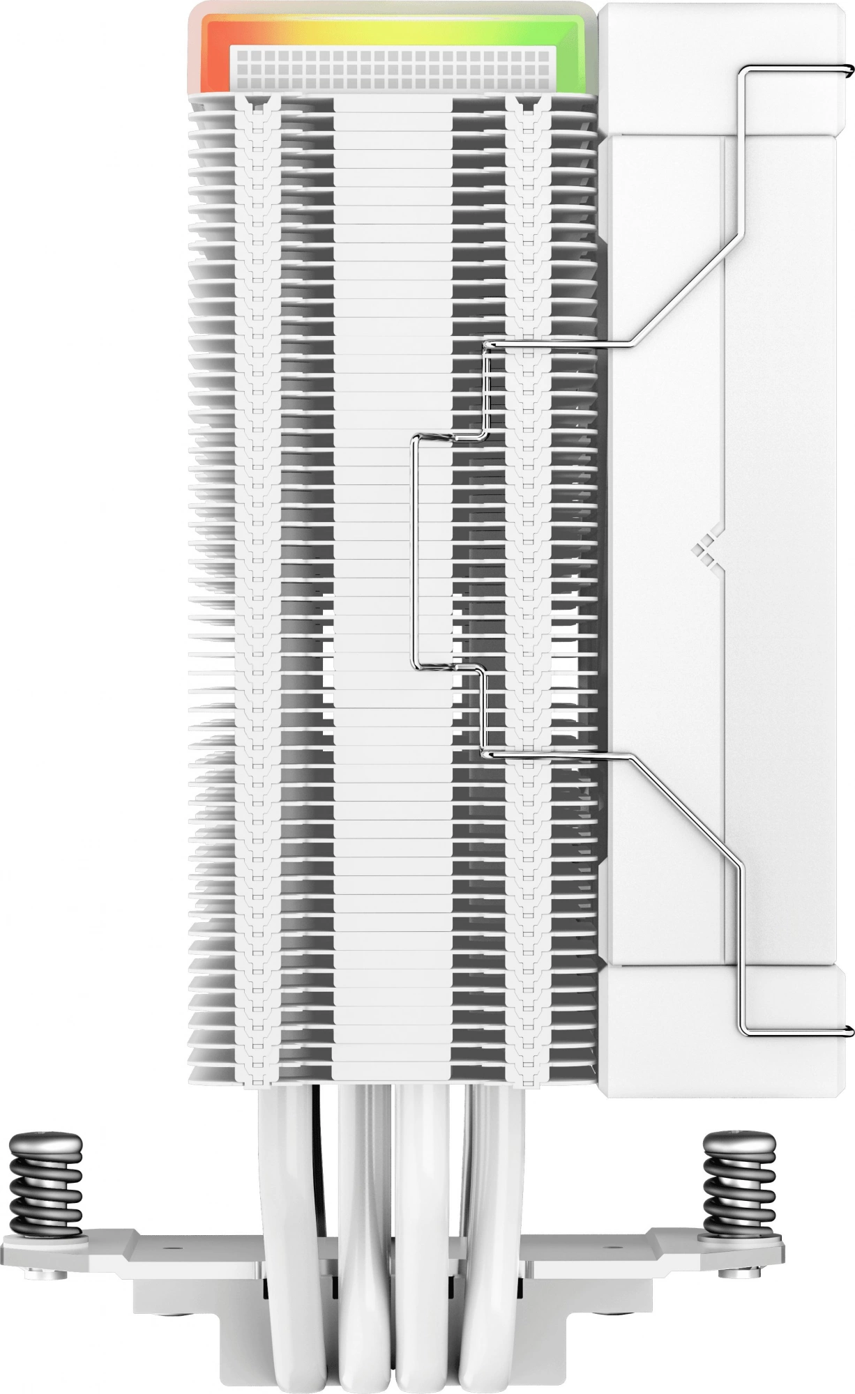 Устройство охлаждения(кулер) Deepcool AK400 Digital Wh Soc-AM5/AM4/1151/1200/1700 4-pin Al+Cu 220W 695gr Ret