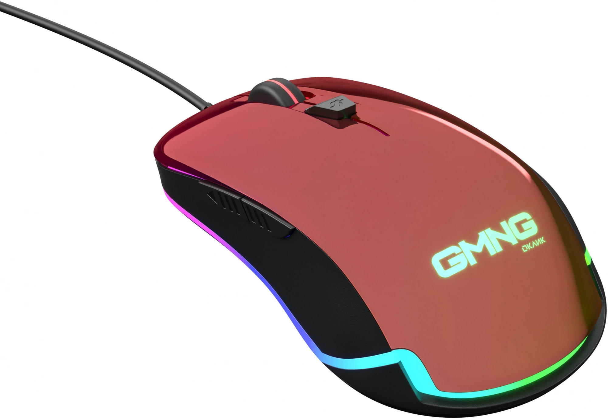 Мышь GMNG 850GM красный/черный оптическая (7200dpi) USB (6but)