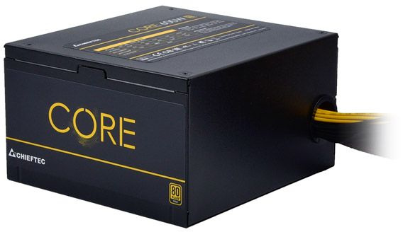 Блок питания Chieftec ATX 600W CORE BBS-600S-Bulk 80+ gold 24pin APFC 120mm fan 6xSATA