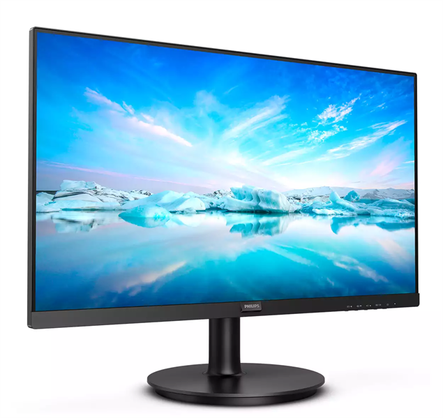 Монитор 27" Philips 271V8LA 1920x1080, WLED, 16:9, VA 250cd, 3000:1, MID, 4ms, 178/178, D-Sub, HDMI, 75Hz, Speakers, Tilt, Внутр, VESA, Black, 3y