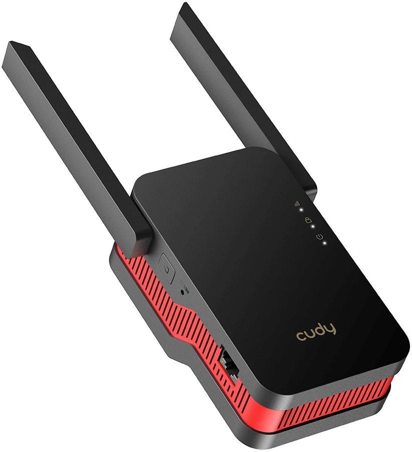 Повторитель беспроводного сигнала Cudy RE3000 AX3000 Wi-Fi черный