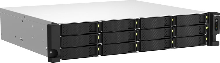 Сетевое хранилище NAS Qnap Original TS-1264U-RP-8G 12-bay стоечный Celeron N5095