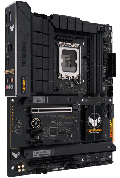 Материнская плата ASUS TUF GAMING B760-PLUS WIFI D4, LGA1700, B760, 2*DDR4, 4*SATA, 3*M.2, 4*USB 3.2, 1*USB 2.0, Type-C, 2*PCIx16, 2*PCIx1, DP+HDMI, ATX; 90MB1DF0-M0EAY0