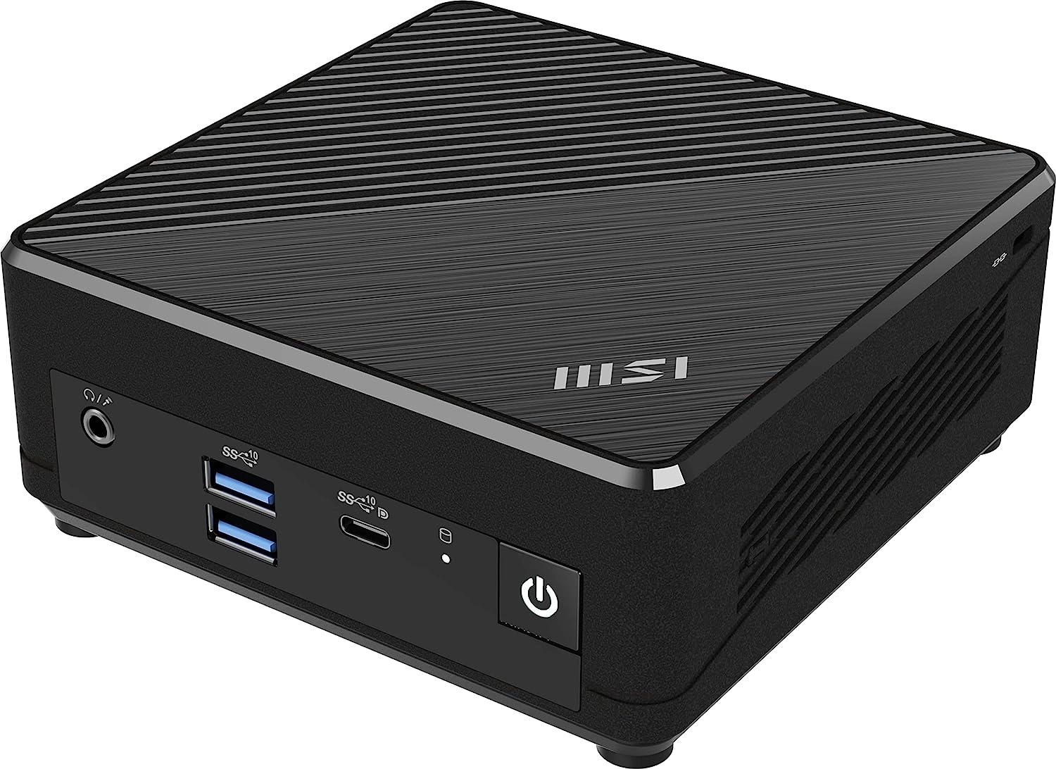 Неттоп MSI Cubi N ADL-016BRU slim N-series N200 (1) UHDG noOS 2xGbitEth WiFi BT 65W черный (936-B0A911-091)