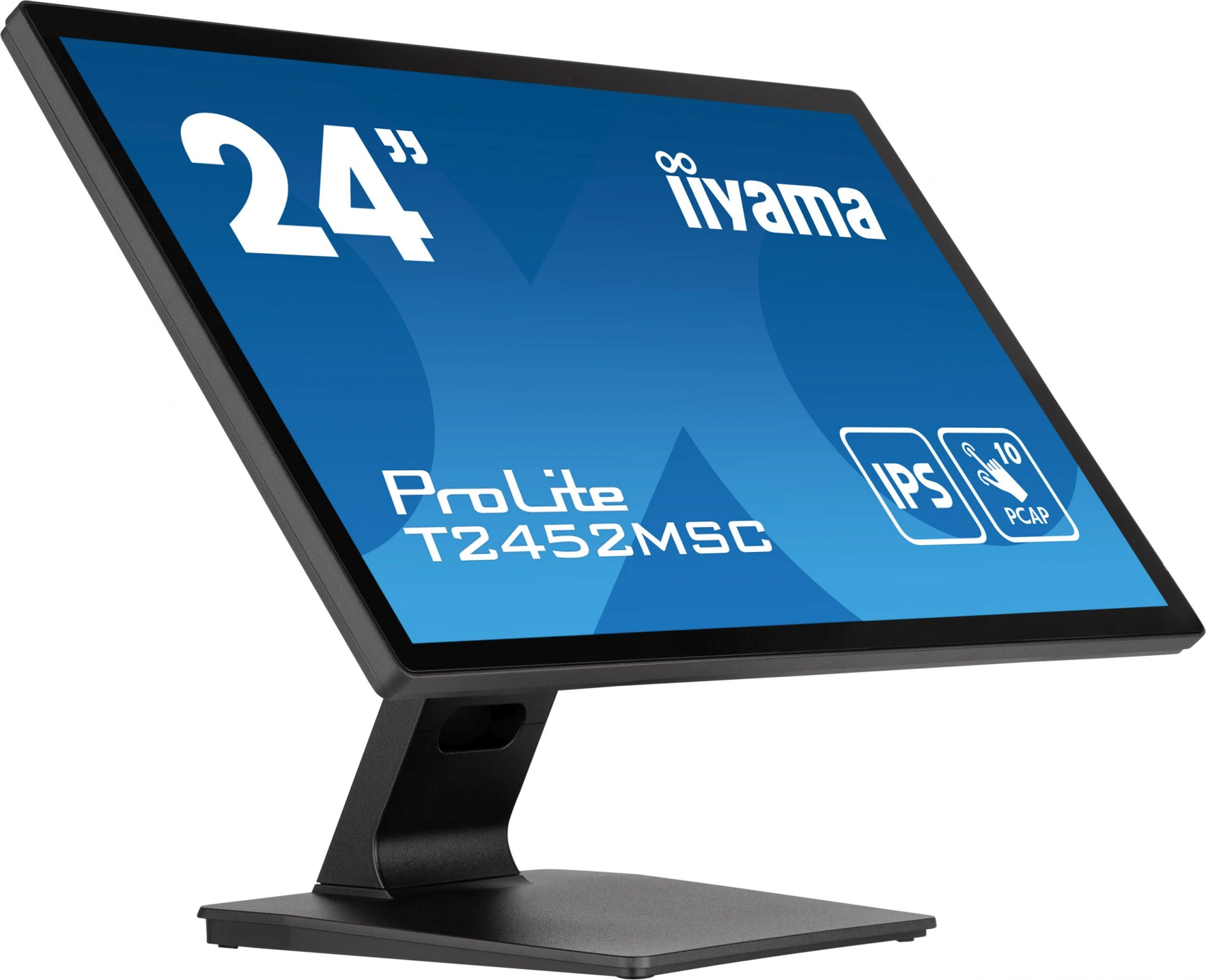 Монитор Iiyama 23.8" ProLite T2452MSC-B1 черный IPS LED 14ms 16:9 HDMI M/M матовая 400cd 178гр/178гр 1920x1080 60Hz DP FHD USB Touch 5.6кг