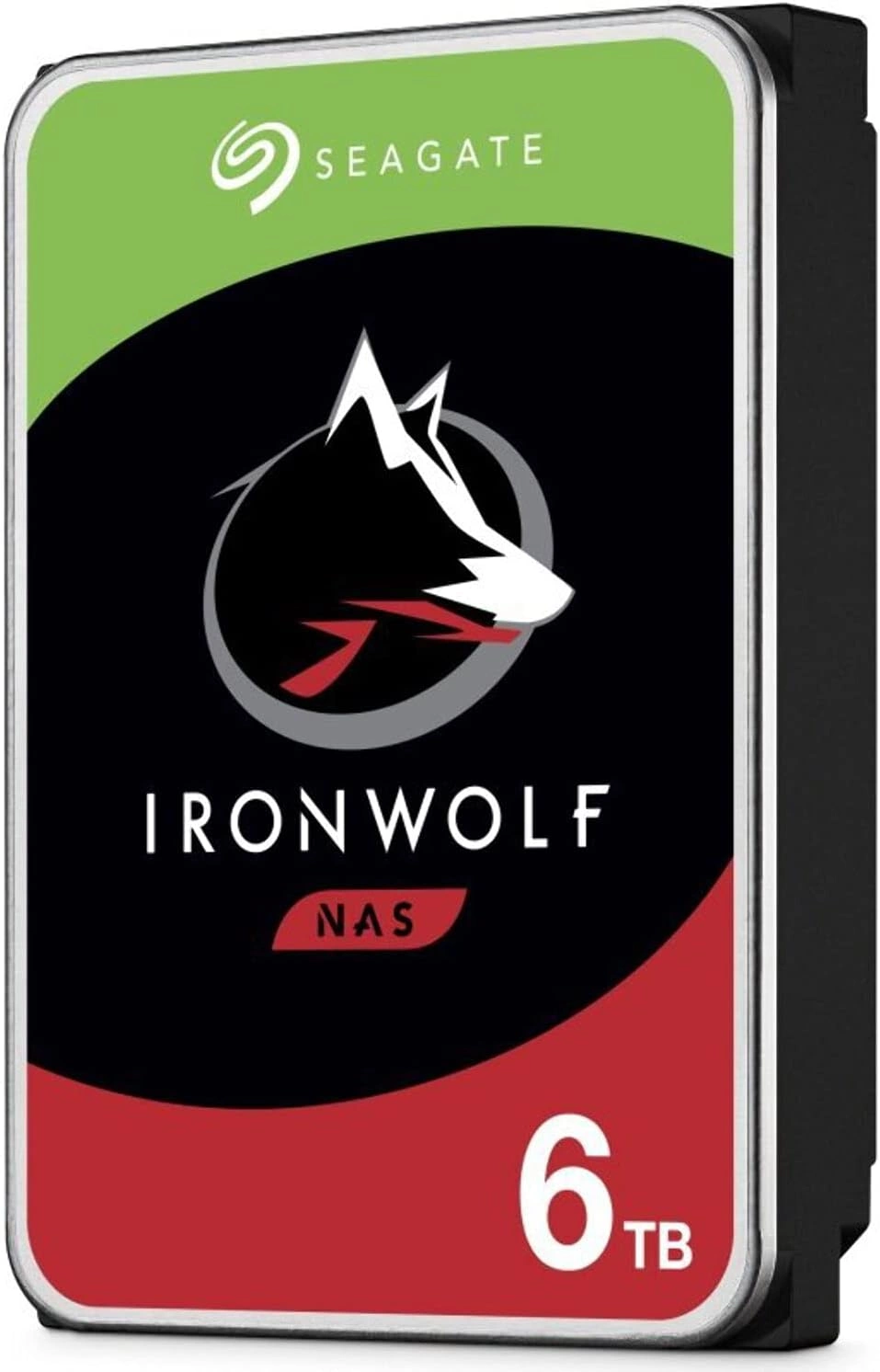 Жесткий диск Seagate IronWolf NAS HDD 3.5" SATA 6Tb, 5400 rpm, 256Mb buffer, 512e/4Kn, ST6000VN006, 1 year, (аналог ST6000VN001)