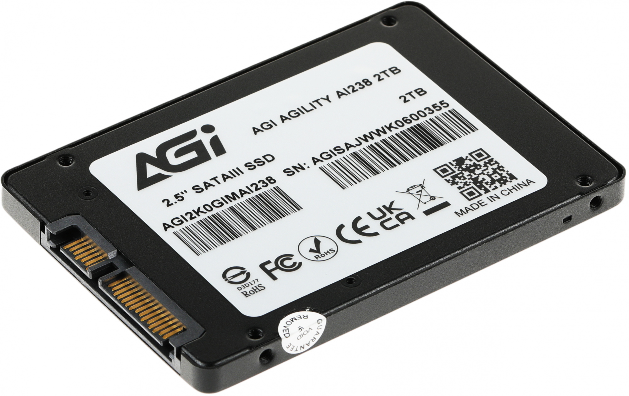 Накопитель SSD AGi SATA III 2Tb AGI2K0GIMAI238 AI238 2.5"