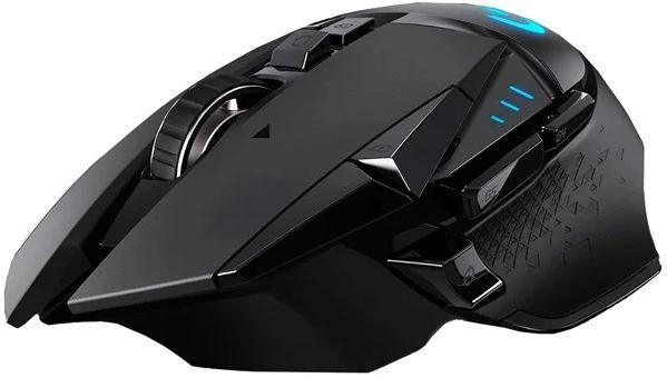 Мышь Logitech G502 Lightspeed черный оптическая (25600dpi) беспроводная USB (9but)