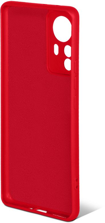 Чехол (клип-кейс) DF для Xiaomi 12 Pro xiOriginal-30 красный (XIORIGINAL-30 (RED))