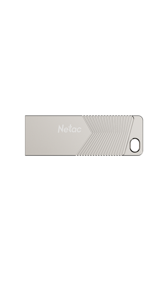 Флеш Диск Netac 128Gb UM1 NT03UM1N-128G-32PN USB3.2 серебристый