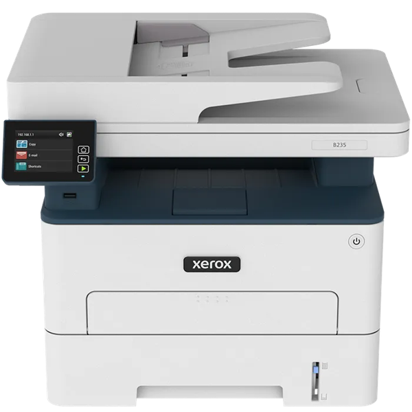 МФУ Xerox B235 Print/Copy/Scan/Fax, Up To 34 ppm, A4, USB/Ethernet And Wireless, 250-Sheet Tray, Automatic 2-Sided Printing, 220V (существенное повреждение коробки)