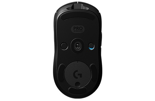 Мышь игровая Logitech G PRO Wireless (910-005272) черная, сенсор Hero 25K 100-25600dpi, USB приемник LIGHTSPEED™, 7 кнопок, 5 профилей пользователя, RGB-подсветка, под обе руки