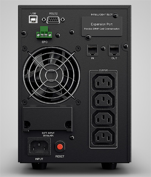 Источник бесперебойного питания CyberPower OLS1000E Online Tower 1000VA/900W USB/RS-232/SNMPslot (4 IEC С13) NEW